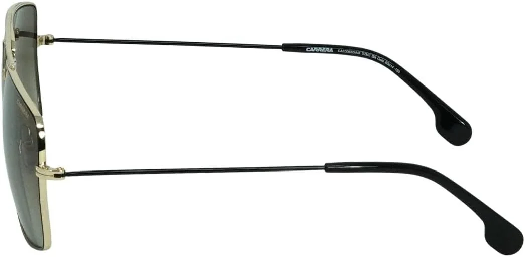 عینک آفتابی خلبانی کاررا، مشکی/طلایی با لنز قهوه ای گرادیان CR 1006/S/SAM 02M2 HA سایز لنز: 60 میلی متر