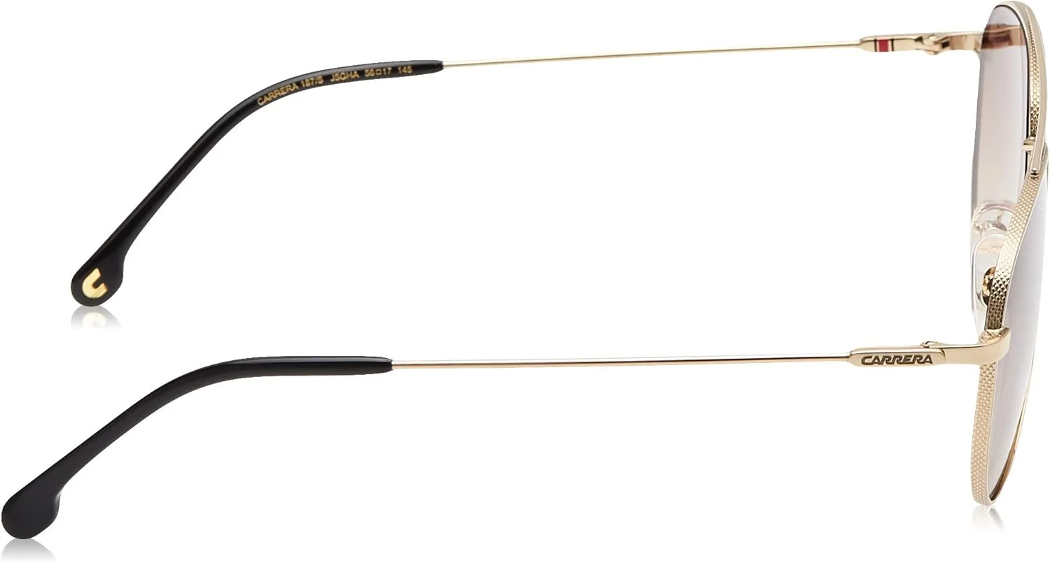 عینک آفتابی унисекс Carrera 201745، رنگ: طلایی، سایز: 56