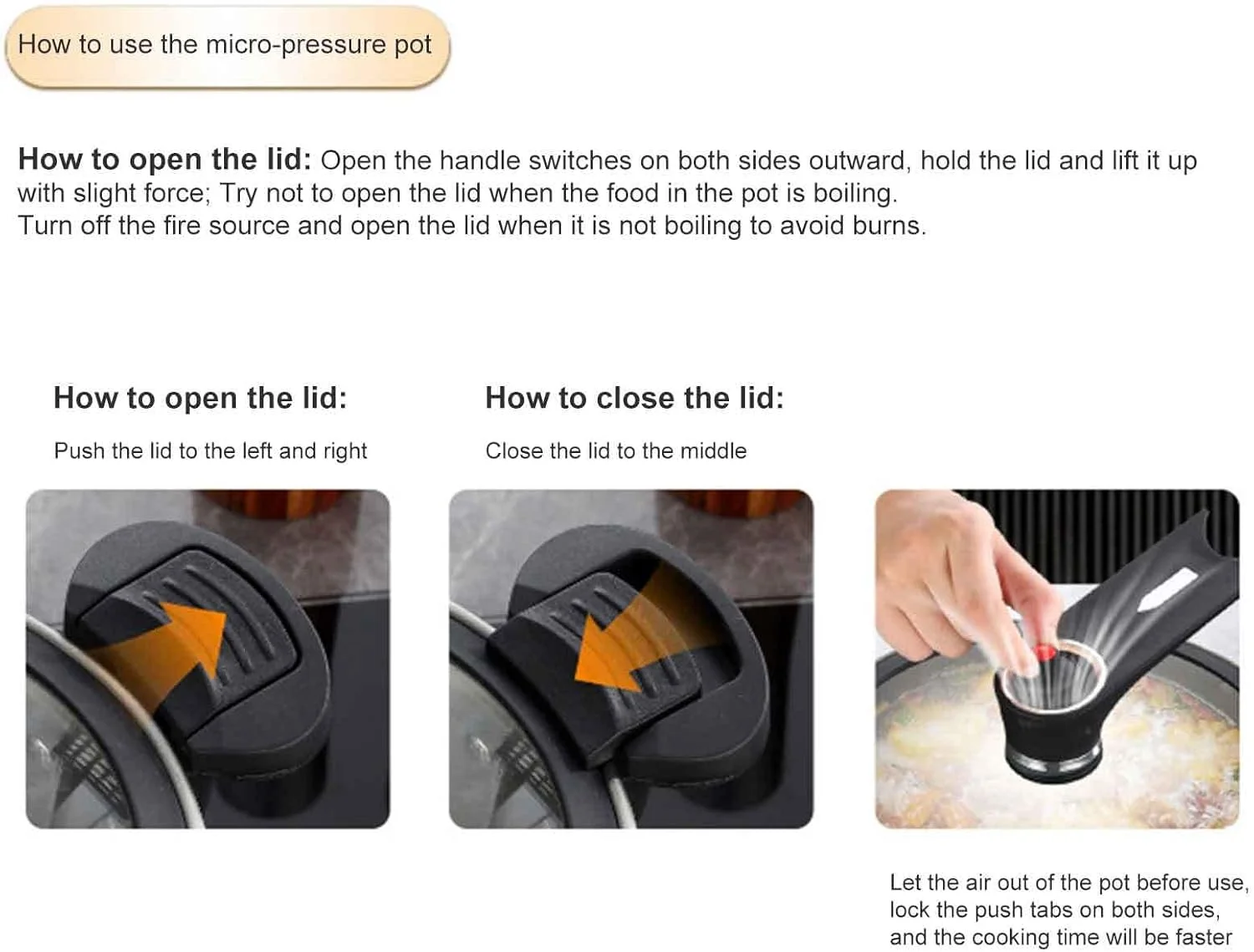 زودپز - زودپز کلاسیک، لوازم جانبی آشپزخانه پخت سریع چند منظوره از جنس استیل ضد زنگ برای گوشت، خورشت، سوپ، لوبیا و استیک زودپز - زودپز کلاسیک، لوازم جانبی آشپزخانه پخت سریع چند منظوره از جنس استیل ضد زنگ برای گوشت، خورشت، سوپ، لوبیا و استیک