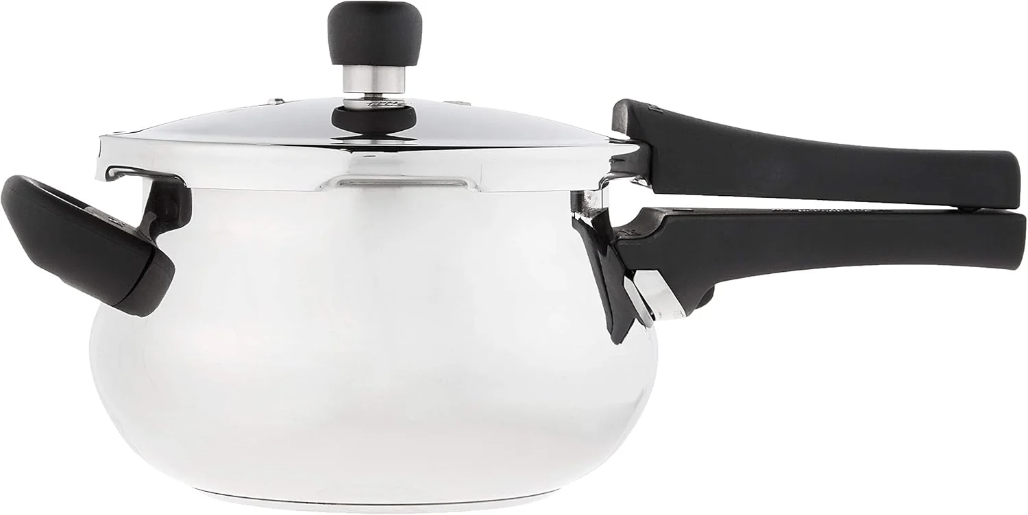 زودپز دستی کوچک استیل پرستیژ دلوکس، 3.3 لیتری زودپز دستی کوچک استیل پرستیژ دلوکس، 3.3 لیتری