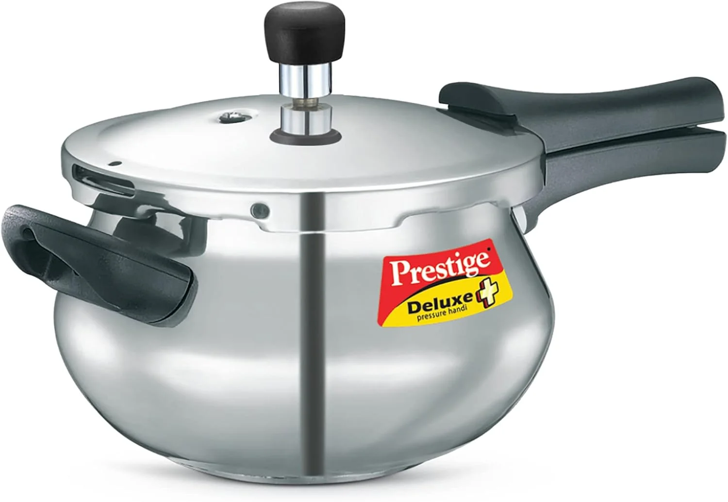 زودپز دستی کوچک پرستیژ دلوکس پلاس مدل MPD10793، ظرفیت 3 لیتر، جنس آلومینیوم با درب، رنگ نقره ای زودپز دستی کوچک پرستیژ دلوکس پلاس مدل MPD10793، ظرفیت 3 لیتر، جنس آلومینیوم با درب، رنگ نقره ای