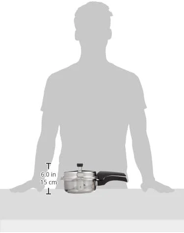 زودپز استیل پرستیژ دلوکس آلفا، 2 لیتر زودپز استیل پرستیژ دلوکس آلفا، 2 لیتر