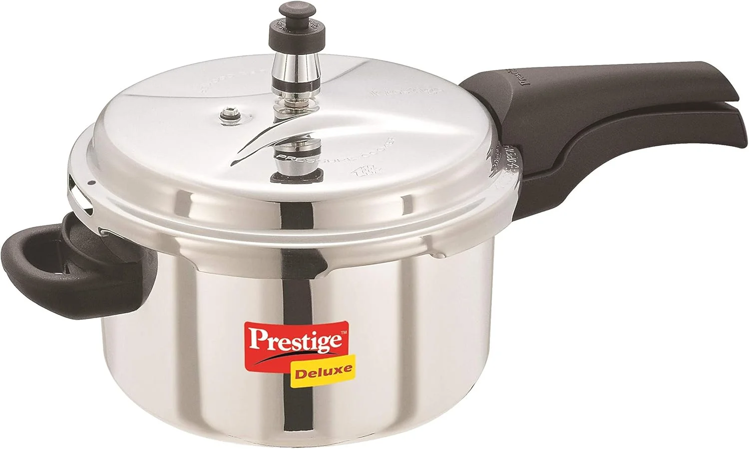 زودپز استیل پرستیژ مدل Deluxe Alpha با ظرفیت 4 لیتر، نقره ای MPD20604