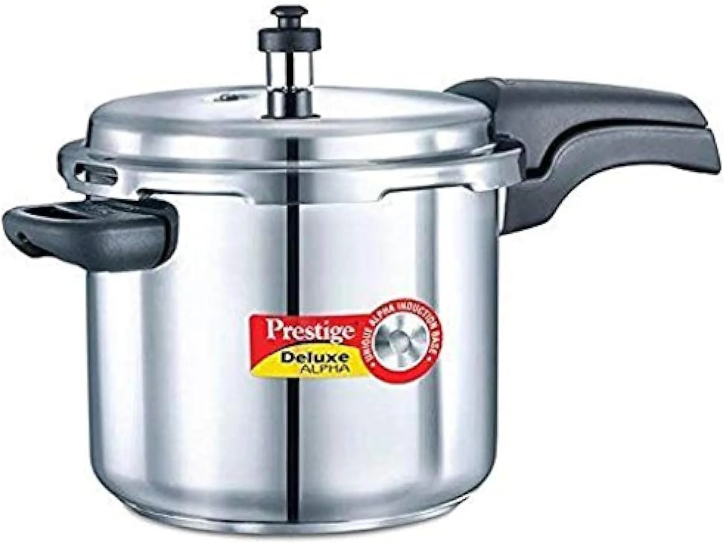 زودپز استیل پرستیژ دلوکس آلفا نقره ای 5.5 لیتری مدل PEE_20605_SIR زودپز استیل پرستیژ دلوکس آلفا نقره ای 5.5 لیتری مدل PEE_20605_SIR