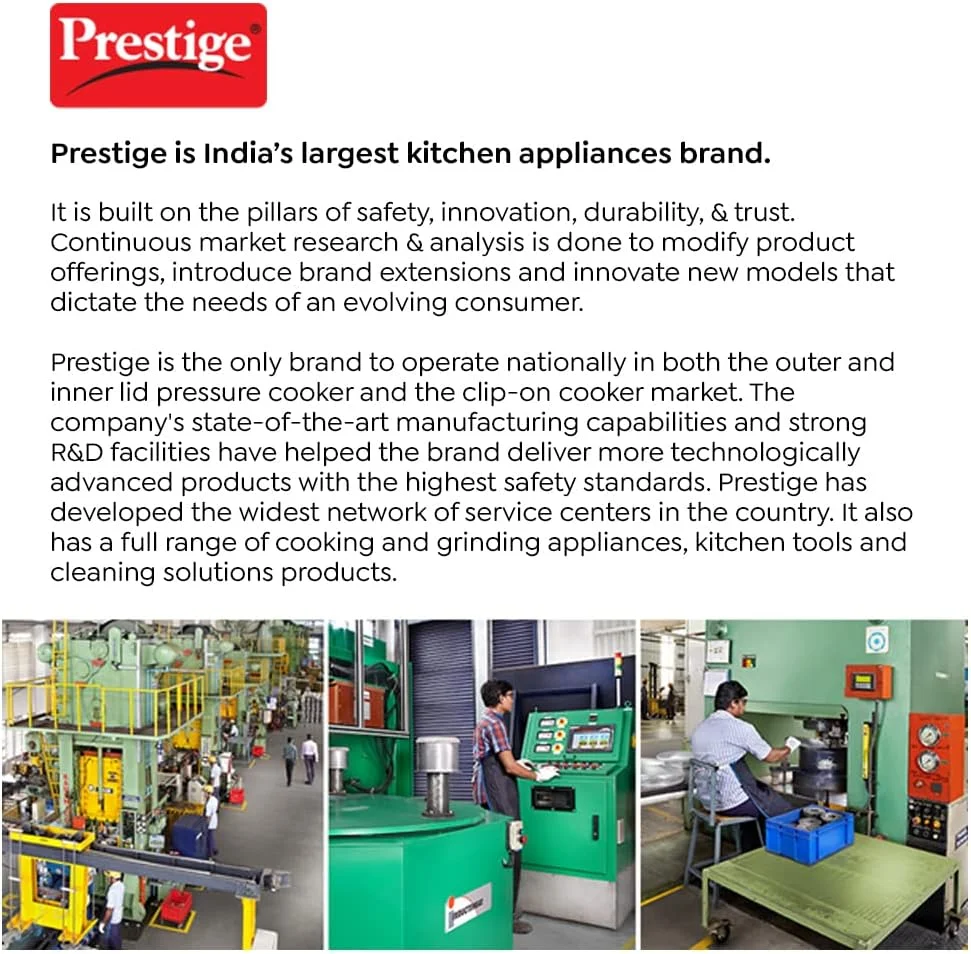 زودپز استیل پرستیژ مدل Svachh Flip-On Mini با ظرفیت 2.0 لیتر | زودپز سازگار با اجاق القایی | MPF20164 زودپز استیل پرستیژ مدل Svachh Flip-On Mini با ظرفیت 2.0 لیتر | زودپز سازگار با اجاق القایی | MPF20164