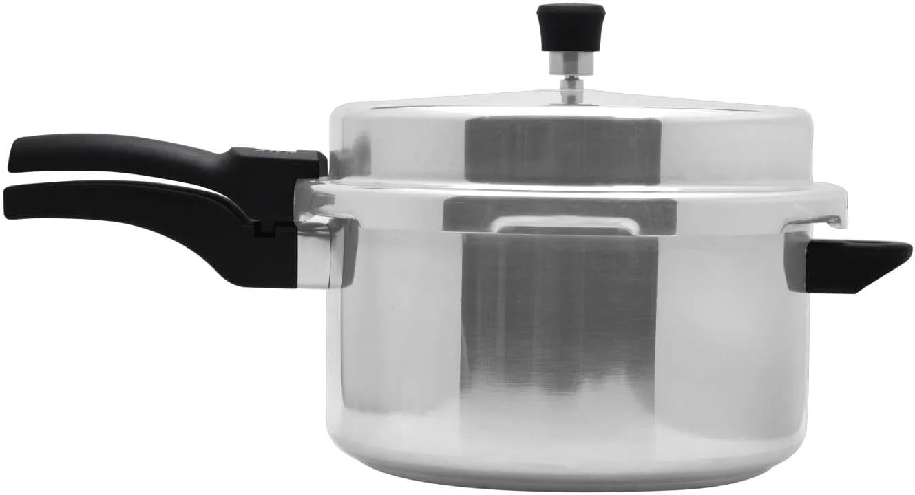 زودپز آلومینیومی راج با درب بیرونی، ۱۰ لیتر، نقره ای، RPCO04، ۱ عدد