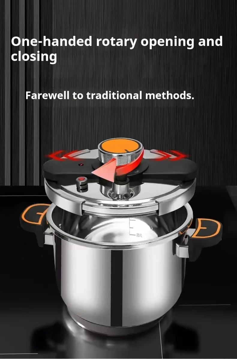 زودپز SYXUMLKLS، ظروف پخت و پز فولاد ضد زنگ مقاوم در برابر انفجار، قابل شستشو در ماشین ظرفشویی 6.3 کوارت، نقره ای 6 لیتر زودپز SYXUMLKLS، ظروف پخت و پز فولاد ضد زنگ مقاوم در برابر انفجار، قابل شستشو در ماشین ظرفشویی 6.3 کوارت، نقره ای 6 لیتر