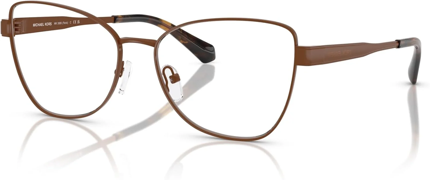 عینک طبی زنانه Michael Kors مدل Mk3085 Paris با فریم چشم گربه ای عینک طبی زنانه Michael Kors مدل Mk3085 Paris با فریم چشم گربه ای