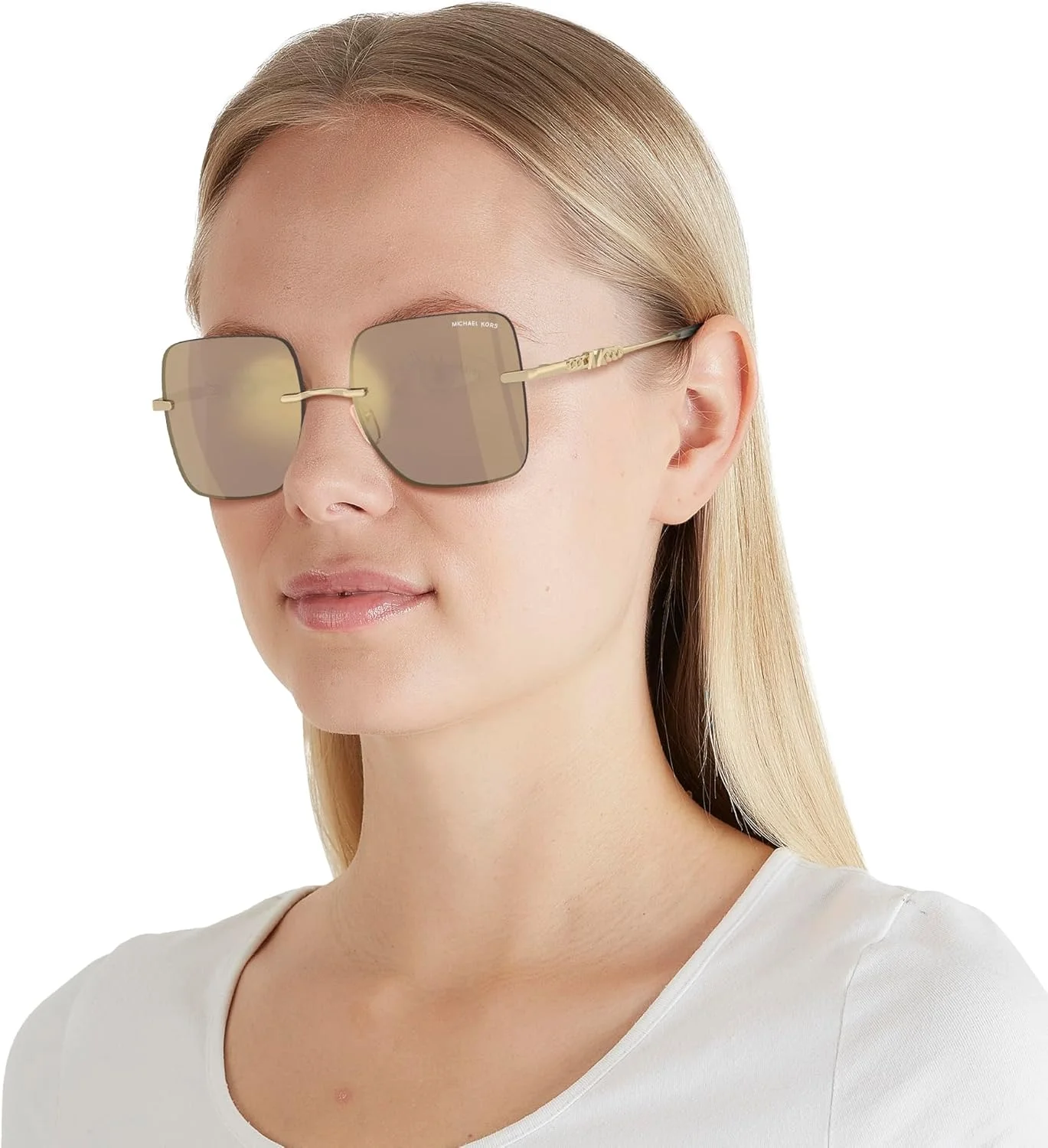 عینک آفتابی زنانه مایکل کورس مدل Mk1150 Québec با فریم مربعی عینک آفتابی زنانه مایکل کورس مدل Mk1150 Québec با فریم مربعی