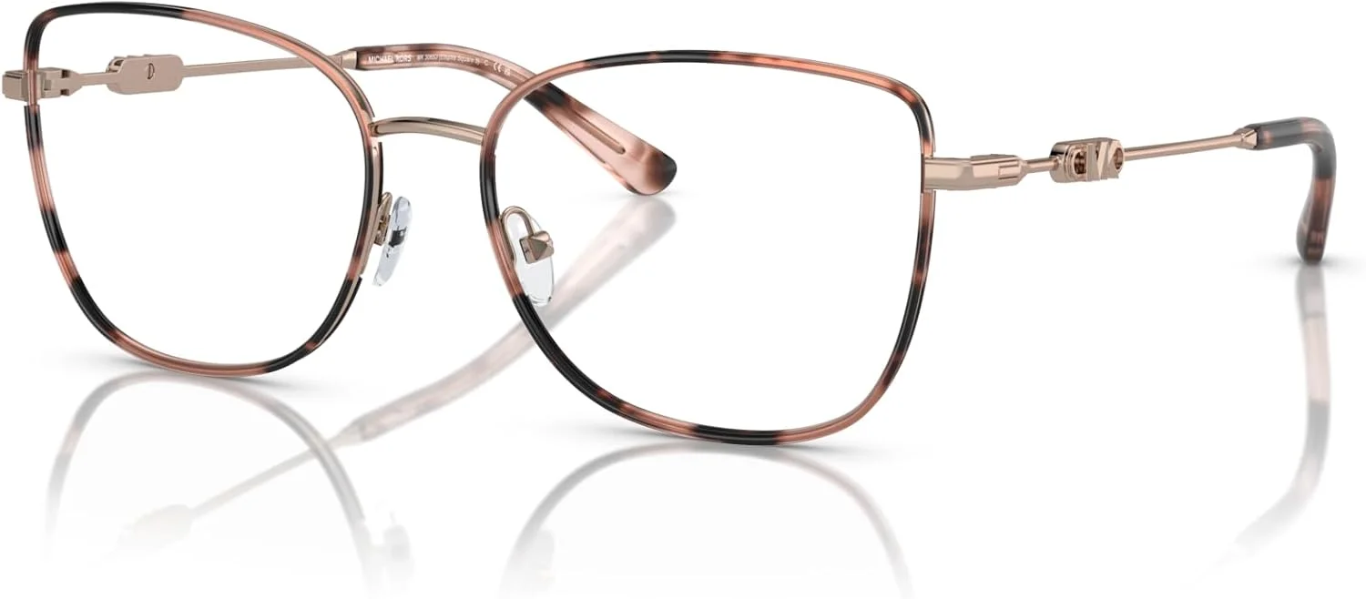 فریم عینک طبی زنانه مایکل کورس مدل MK3065J Empire Square III، رزگلد/صورتی لاک پشتی/لنز نمایشی، 54 میلی متر فریم عینک طبی زنانه مایکل کورس مدل MK3065J Empire Square III، رزگلد/صورتی لاک پشتی/لنز نمایشی، 54 میلی متر