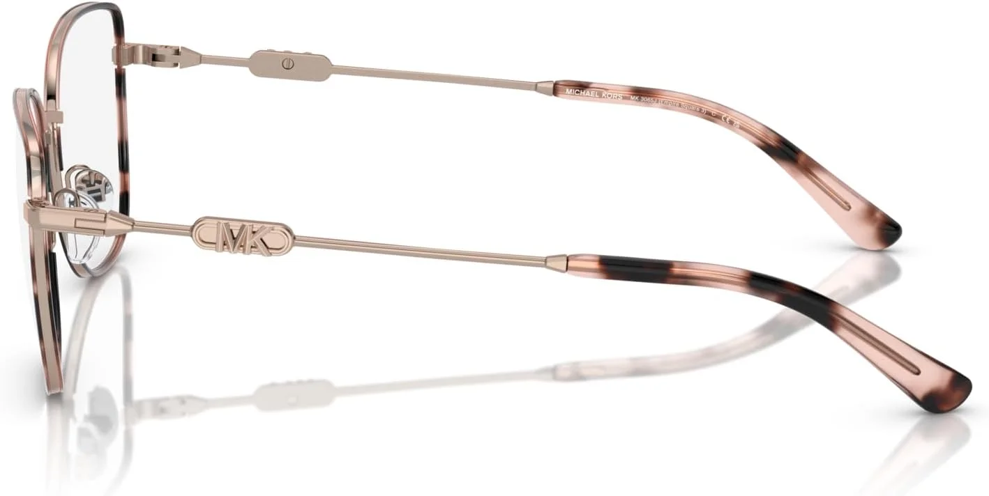 فریم عینک طبی زنانه مایکل کورس مدل MK3065J Empire Square III، رزگلد/صورتی لاک پشتی/لنز نمایشی، 54 میلی متر فریم عینک طبی زنانه مایکل کورس مدل MK3065J Empire Square III، رزگلد/صورتی لاک پشتی/لنز نمایشی، 54 میلی متر