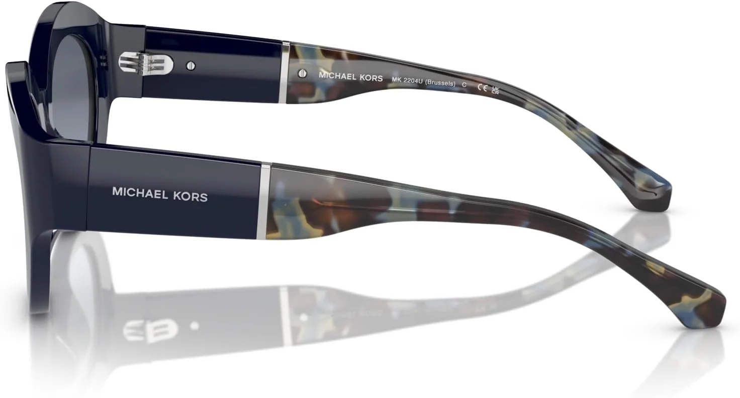 عینک آفتابی چشم گربه ای زنانه مایکل کورس مدل Mk2204u Brussels با فیت جهانی عینک آفتابی چشم گربه ای زنانه مایکل کورس مدل Mk2204u Brussels با فیت جهانی