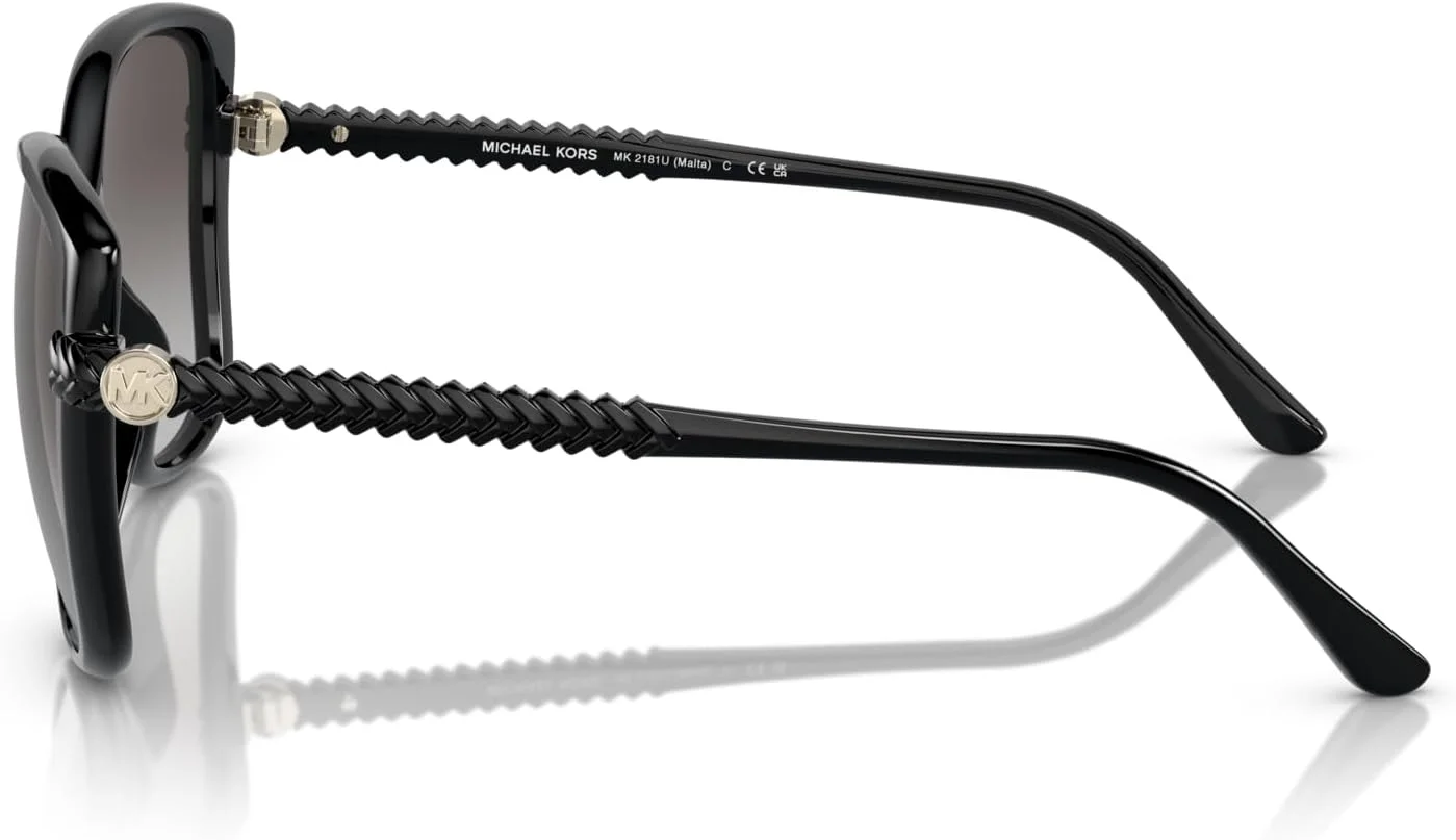 Michael Kors Women's MK2181U Malta Universal Fit Butterfly Sunglasses Michael Kors Women's MK2181U Malta Universal Fit Butterfly Sunglasses