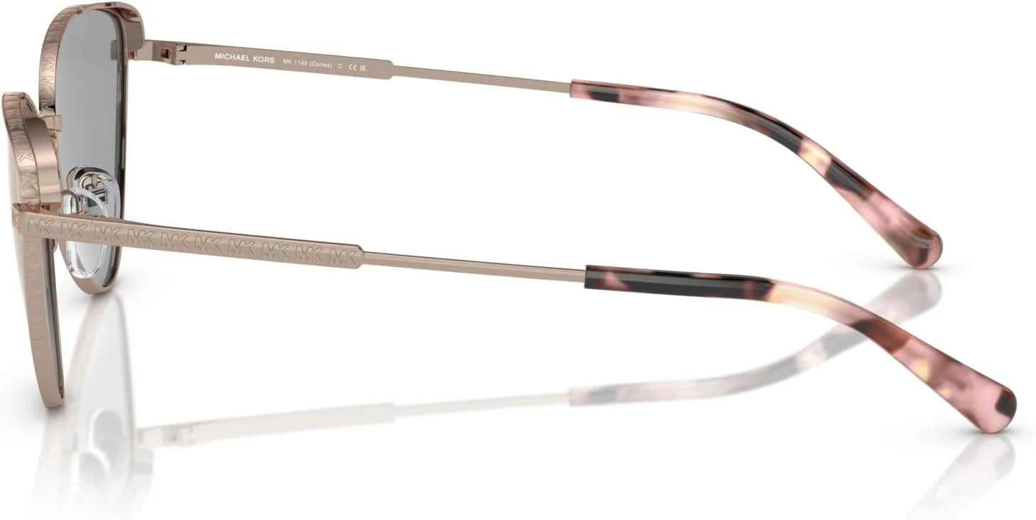 عینک آفتابی زنانه Michael Kors مدل MK1140 Cortez با فریم چشم گربه ای عینک آفتابی زنانه Michael Kors مدل MK1140 Cortez با فریم چشم گربه ای