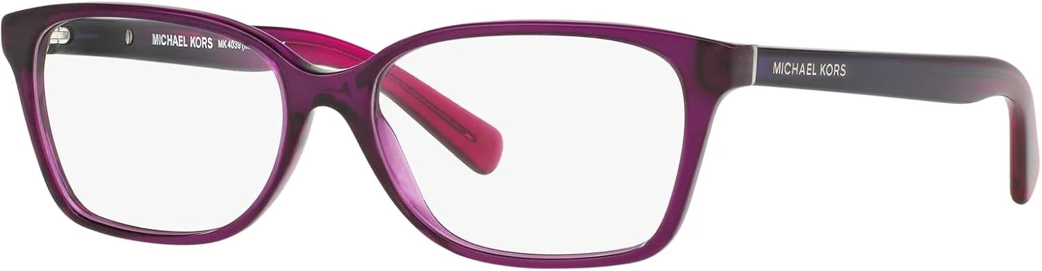 عینک آفتابی زنانه مایکل کورس مدل 0MK4039، قهوه ای (بنفش شفاف)، 54