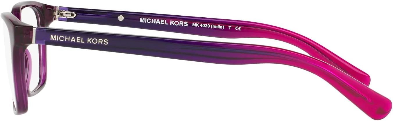 عینک آفتابی زنانه مایکل کورس مدل 0MK4039، قهوه ای (بنفش شفاف)، 54