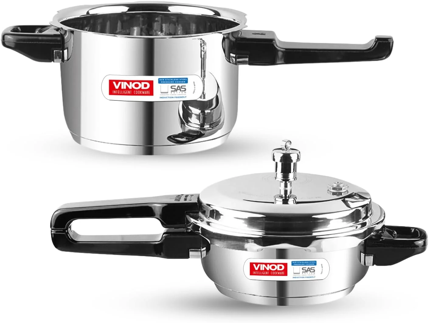 ست زودپز 3 لیتری و زودپز 2 لیتری وینو ست زودپز 3 لیتری و زودپز 2 لیتری وینو