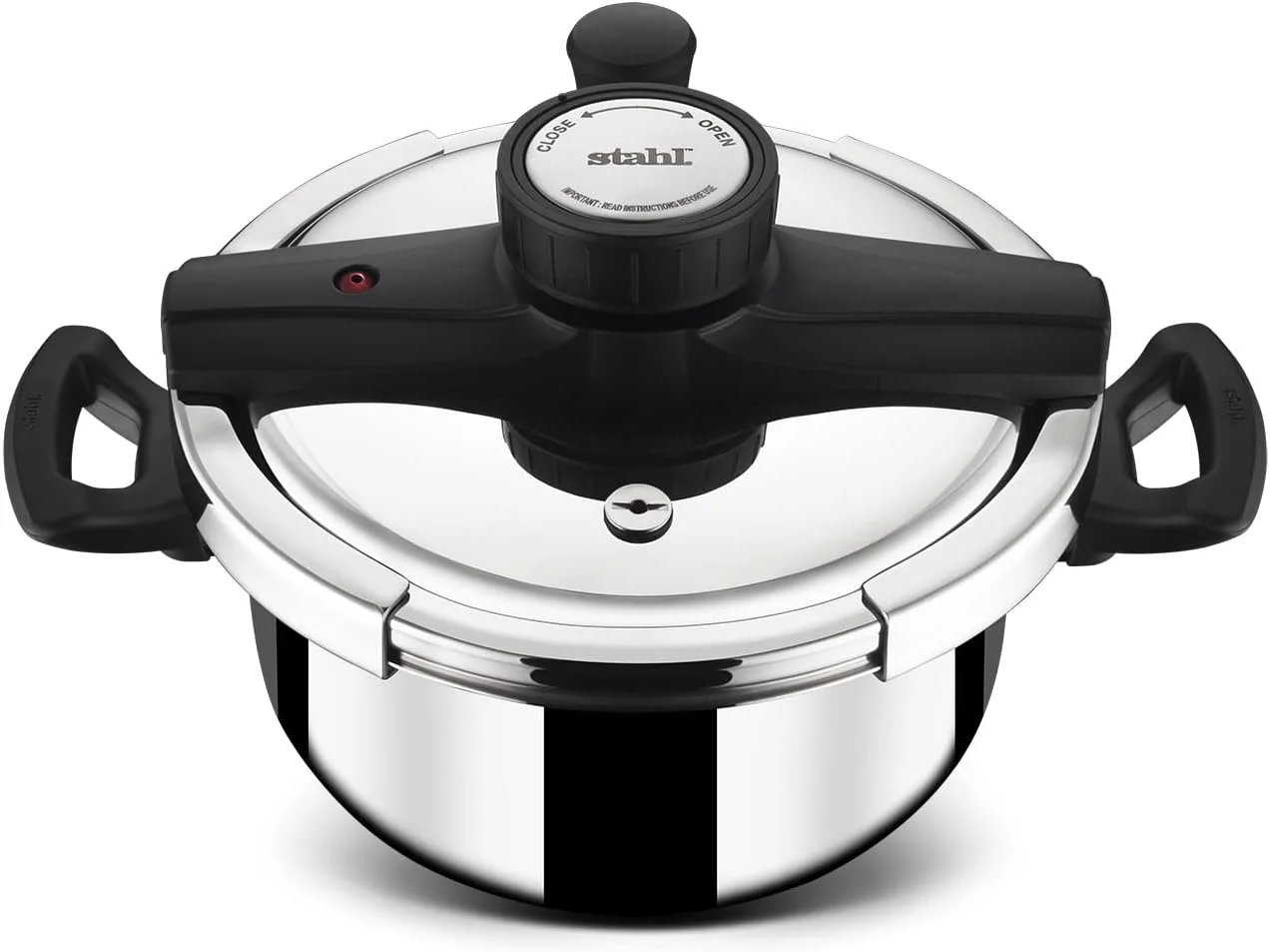 زودپز استال ورستایل تریپلی، 3 لیتر، مناسب برای اجاق القایی، زودپز درب بیرونی، سازگار با اجاق گاز و القایی، استیل ضد زنگ، نقره ای زودپز استال ورستایل تریپلی، 3 لیتر، مناسب برای اجاق القایی، زودپز درب بیرونی، سازگار با اجاق گاز و القایی، استیل ضد زنگ، نقره ای