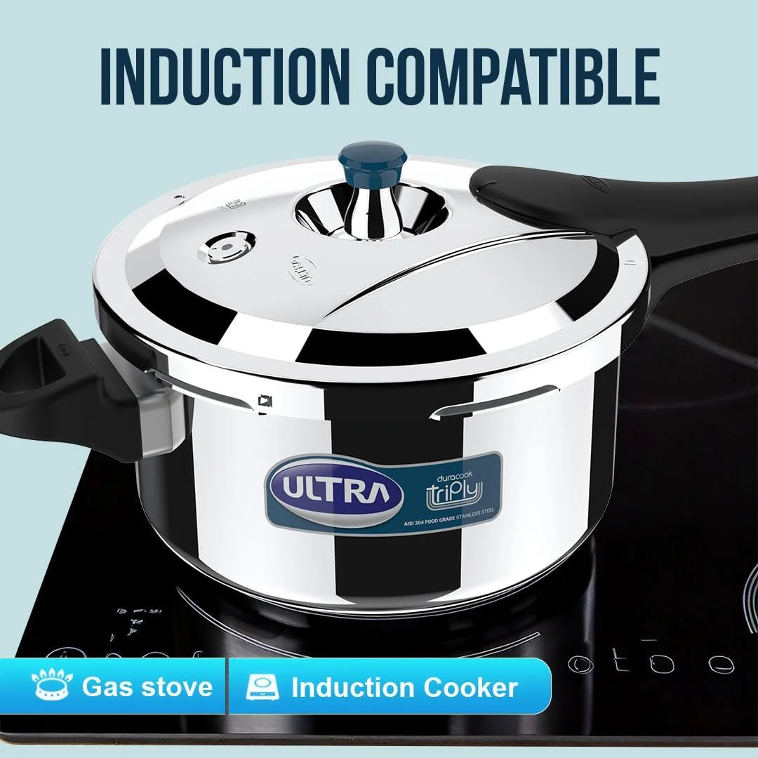 زودپز الترا دوراکوک سه لایه 4.5 لیتری زودپز الترا دوراکوک سه لایه 4.5 لیتری
