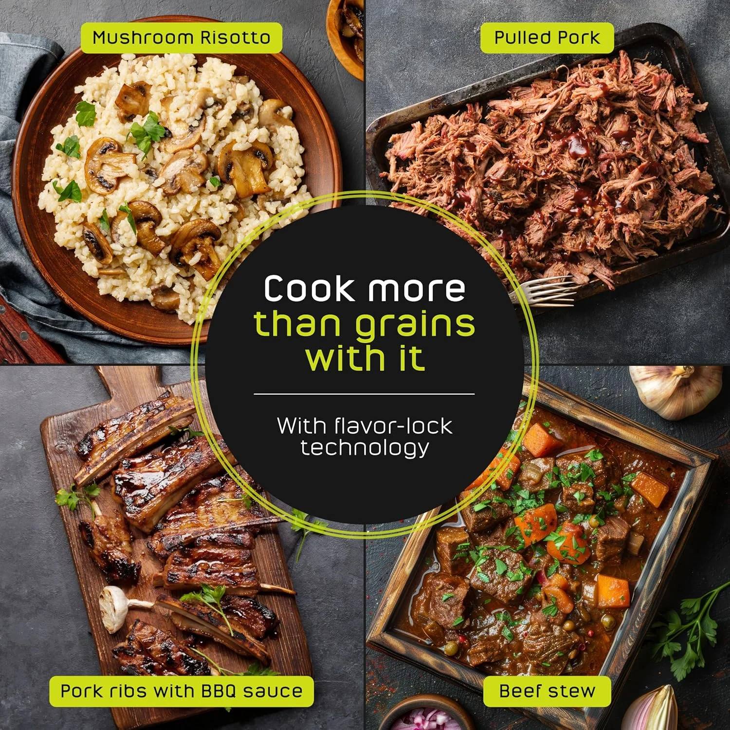 زودپز یونیورسال سیلور اکسپرس (6.3 کوارت/6 لیتر) + درب شیشه ای اضافی، با سیستم باز کردن آسان، زودپز استیل ضد زنگ فوق العاده ایمن زودپز یونیورسال سیلور اکسپرس (6.3 کوارت/6 لیتر) + درب شیشه ای اضافی، با سیستم باز کردن آسان، زودپز استیل ضد زنگ فوق العاده ایمن