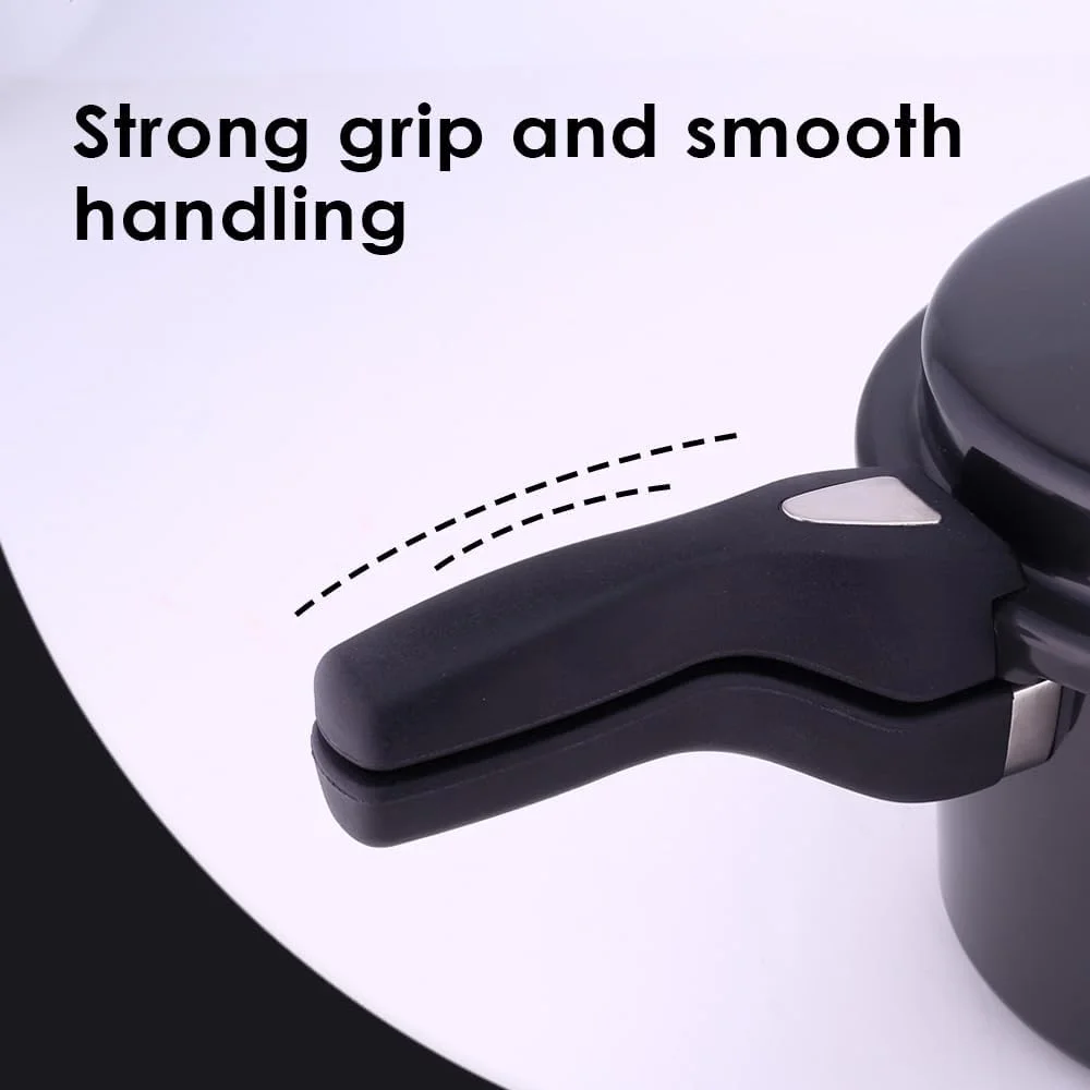 زودپز درب بیرونی هارد آنادایز شده واندرشف تائوروس، 3 لیتر، دستگیره های لمسی خنک برای دوام، مناسب برای اجاق های القایی، مشکی، دارای گواهی ISI زودپز درب بیرونی هارد آنادایز شده واندرشف تائوروس، 3 لیتر، دستگیره های لمسی خنک برای دوام، مناسب برای اجاق های القایی، مشکی، دارای گواهی ISI