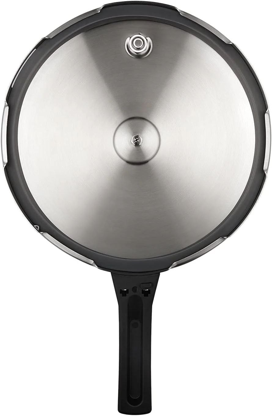 زودپز استال Xpress Cooker Triply، بلند، 5 لیتری، مناسب برای اجاق القایی، زودپز با درب بیرونی، سازگار با اجاق گاز و القایی، استیل ضد زنگ، نقره ای زودپز استال Xpress Cooker Triply، بلند، 5 لیتری، مناسب برای اجاق القایی، زودپز با درب بیرونی، سازگار با اجاق گاز و القایی، استیل ضد زنگ، نقره ای