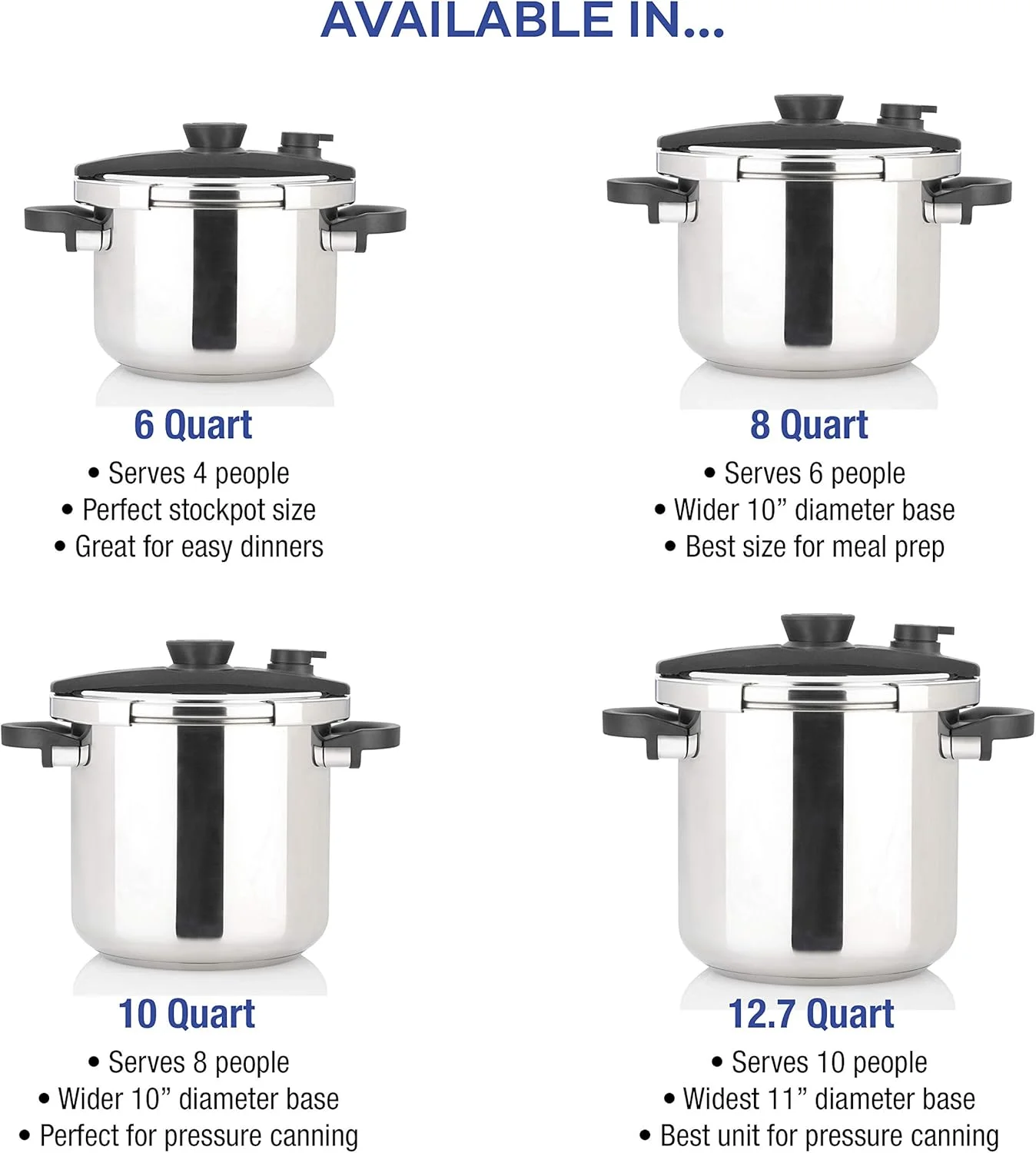 زاور زودپز ایزی لاک (۷.۴ کوارت) زاور زودپز ایزی لاک (۷.۴ کوارت)