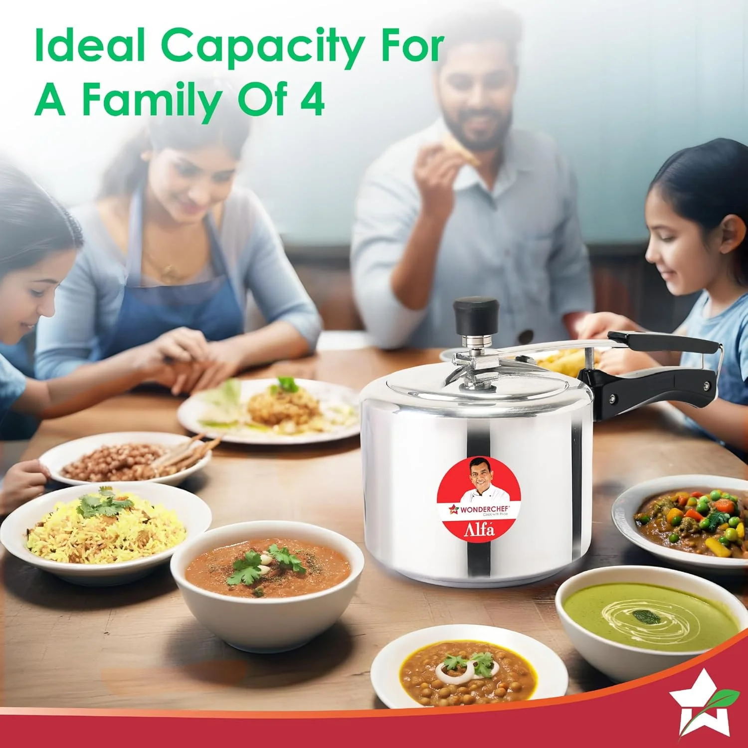 زودپز درب داخلی استیل واندرشف آلفا | 3 لیتر | مناسب برای تفت دادن، بخارپز کردن، سرخ کردن، جوشاندن، پخت و پز تحت فشار | سازگار با اجاق های القایی و گازی | دارای تاییدیه BIS | دسته های لمسی خنک زودپز درب داخلی استیل واندرشف آلفا | 3 لیتر | مناسب برای تفت دادن، بخارپز کردن، سرخ کردن، جوشاندن، پخت و پز تحت فشار | سازگار با اجاق های القایی و گازی | دارای تاییدیه BIS | دسته های لمسی خنک