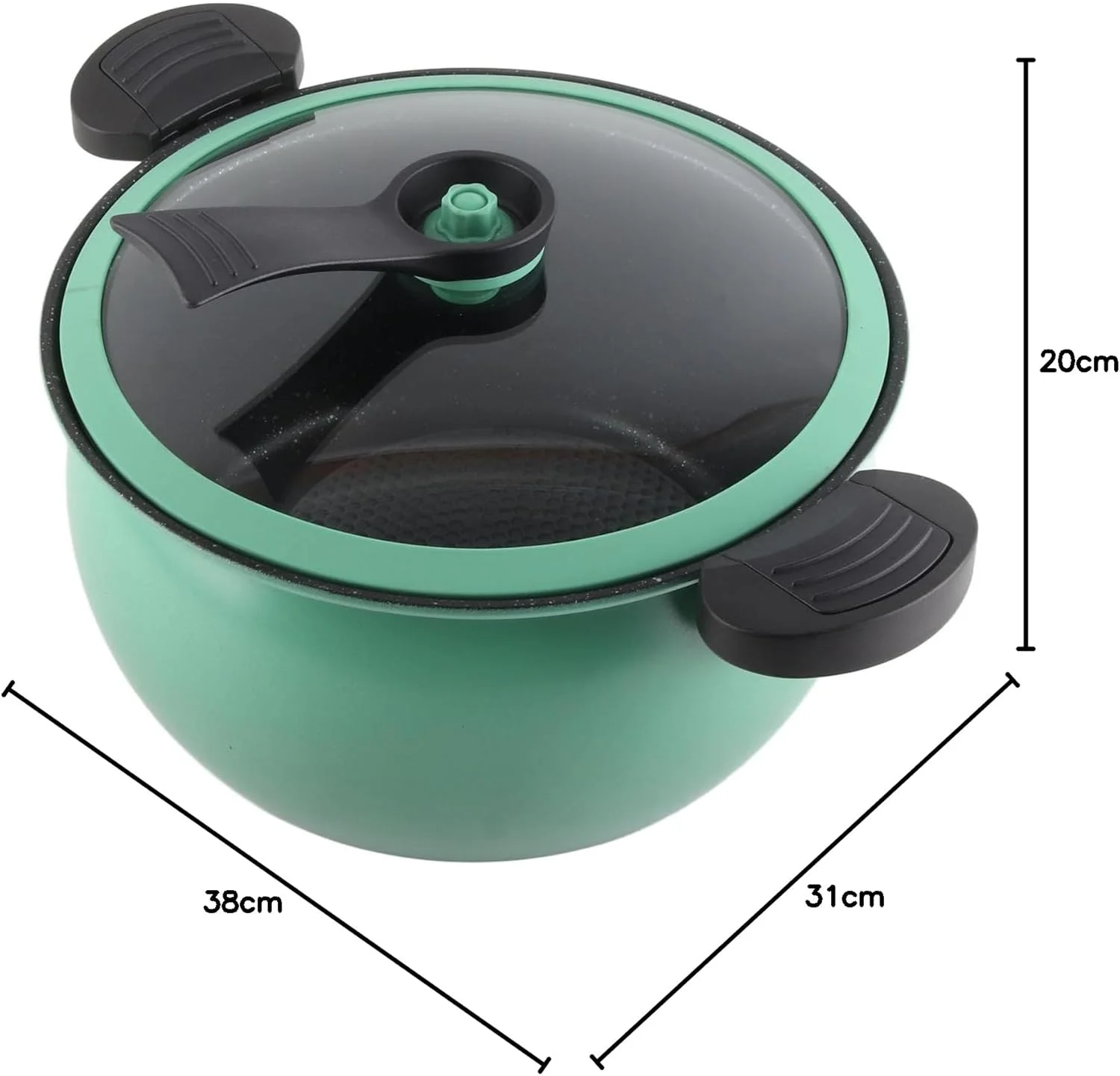 زودپز میکرو یونیر، ظروف پخت و پز سریع، 31 * 28 * 17 سانتی متر، ظروف آشپزخانه نچسب مایکروویو، قابلمه چند منظوره با ظرفیت بزرگ (7 لیتر) زودپز میکرو یونیر، ظروف پخت و پز سریع، 31 * 28 * 17 سانتی متر، ظروف آشپزخانه نچسب مایکروویو، قابلمه چند منظوره با ظرفیت بزرگ (7 لیتر)