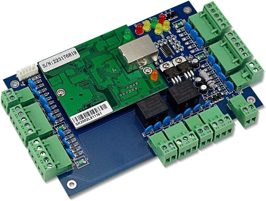 برد کنترل پنل دسترسی چند درب شبکه OBO HANDS با پروتکل ارتباط نرم افزاری TCP/IP و ریدر ویگند (2 درب) برد کنترل پنل دسترسی چند درب شبکه OBO HANDS با پروتکل ارتباط نرم افزاری TCP/IP و ریدر ویگند (2 درب)