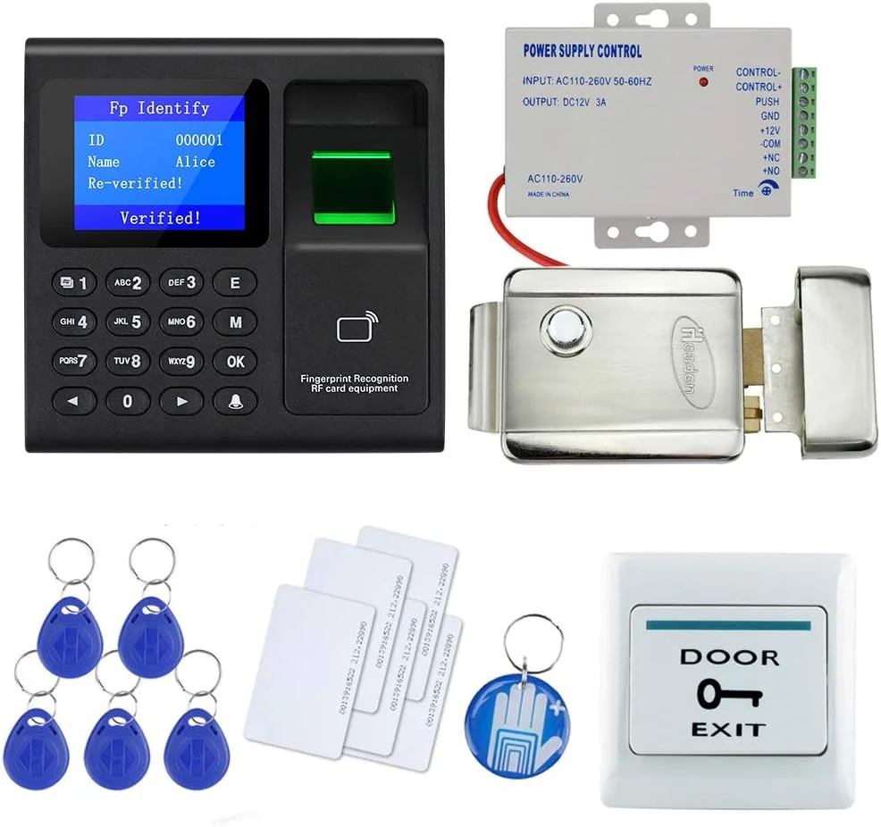 کیت کامل سیستم کنترل دسترسی درب RFID OBO HANDS با قفل مغناطیسی برقی چند منظوره + منبع تغذیه + دکمه خروج + 5 کارت + 5 جاسوئیچی کیت کامل سیستم کنترل دسترسی درب RFID OBO HANDS با قفل مغناطیسی برقی چند منظوره + منبع تغذیه + دکمه خروج + 5 کارت + 5 جاسوئیچی