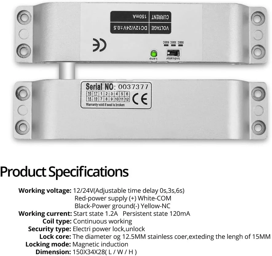 کیت سیستم کنترل دسترسی کامل OBO HANDS شامل صفحه کلید فلزی 1000 کاربر + قفل برقی DC 12V + منبع تغذیه 12V 3A + دکمه خروج درب + 10 عدد جاسوئیچی RFID آبی 125 کیلوهرتز (همراه با قفل برقی) کیت سیستم کنترل دسترسی کامل OBO HANDS شامل صفحه کلید فلزی 1000 کاربر + قفل برقی DC 12V + منبع تغذیه 12V 3A + دکمه خروج درب + 10 عدد جاسوئیچی RFID آبی 125 کیلوهرتز (همراه با قفل برقی)