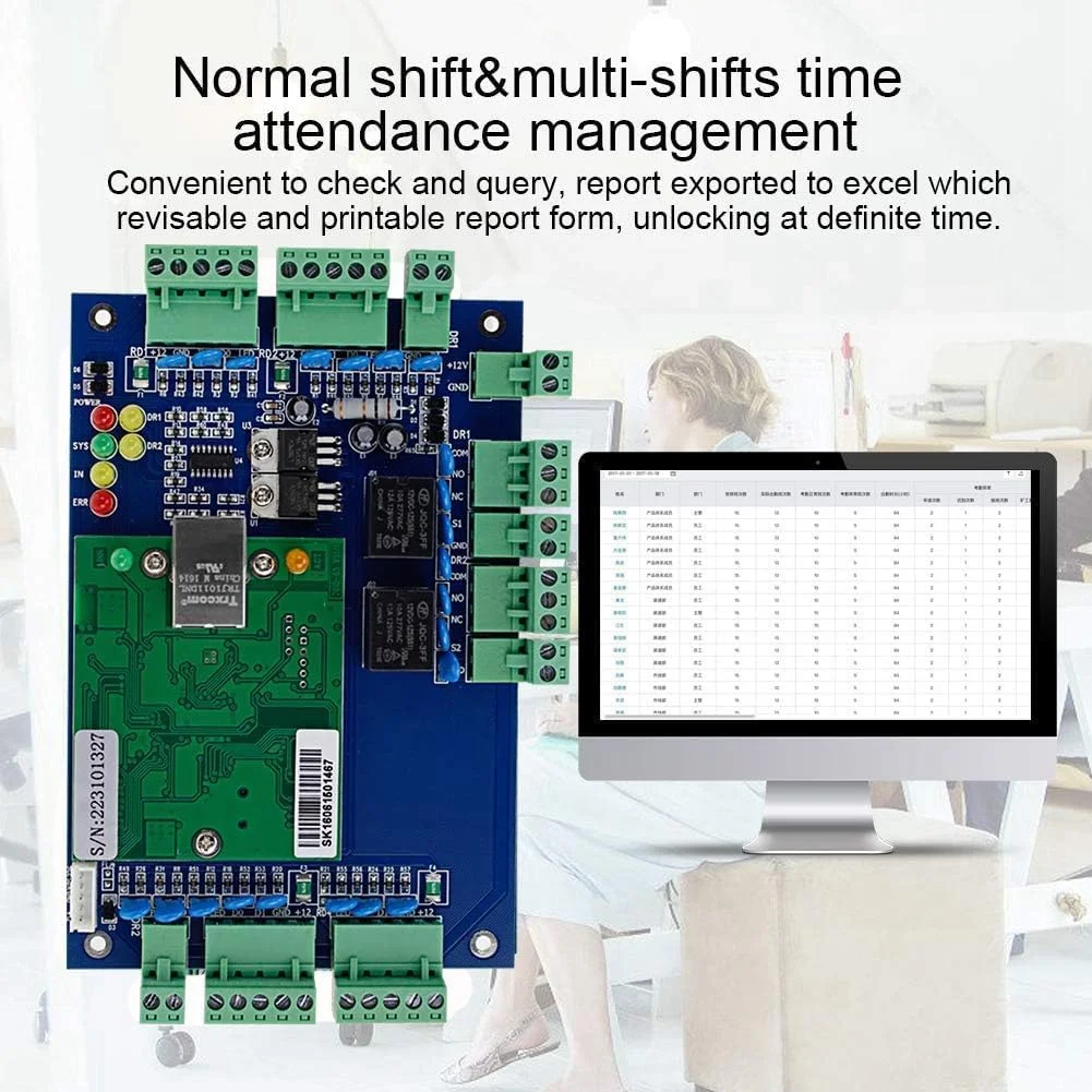 برد کنترل پنل دسترسی چند درب شبکه OBO HANDS با پروتکل ارتباط نرم افزاری TCP/IP و ریدر ویگند (2 درب) برد کنترل پنل دسترسی چند درب شبکه OBO HANDS با پروتکل ارتباط نرم افزاری TCP/IP و ریدر ویگند (2 درب)