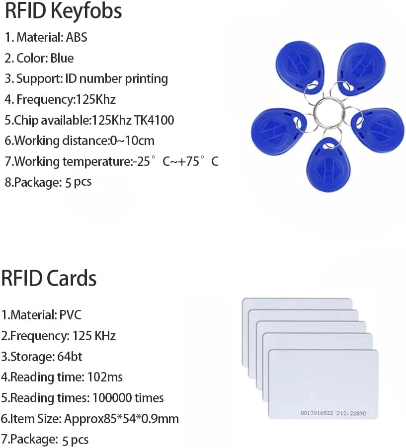 کیت کامل سیستم کنترل دسترسی درب OBO HANDS با قفل Fail Secure، شامل صفحه کلید بیومتریک RFID، منبع تغذیه، دکمه خروج و 10 جاسوئیچی (قفل 130mm NO) کیت کامل سیستم کنترل دسترسی درب OBO HANDS با قفل Fail Secure، شامل صفحه کلید بیومتریک RFID، منبع تغذیه، دکمه خروج و 10 جاسوئیچی (قفل 130mm NO)