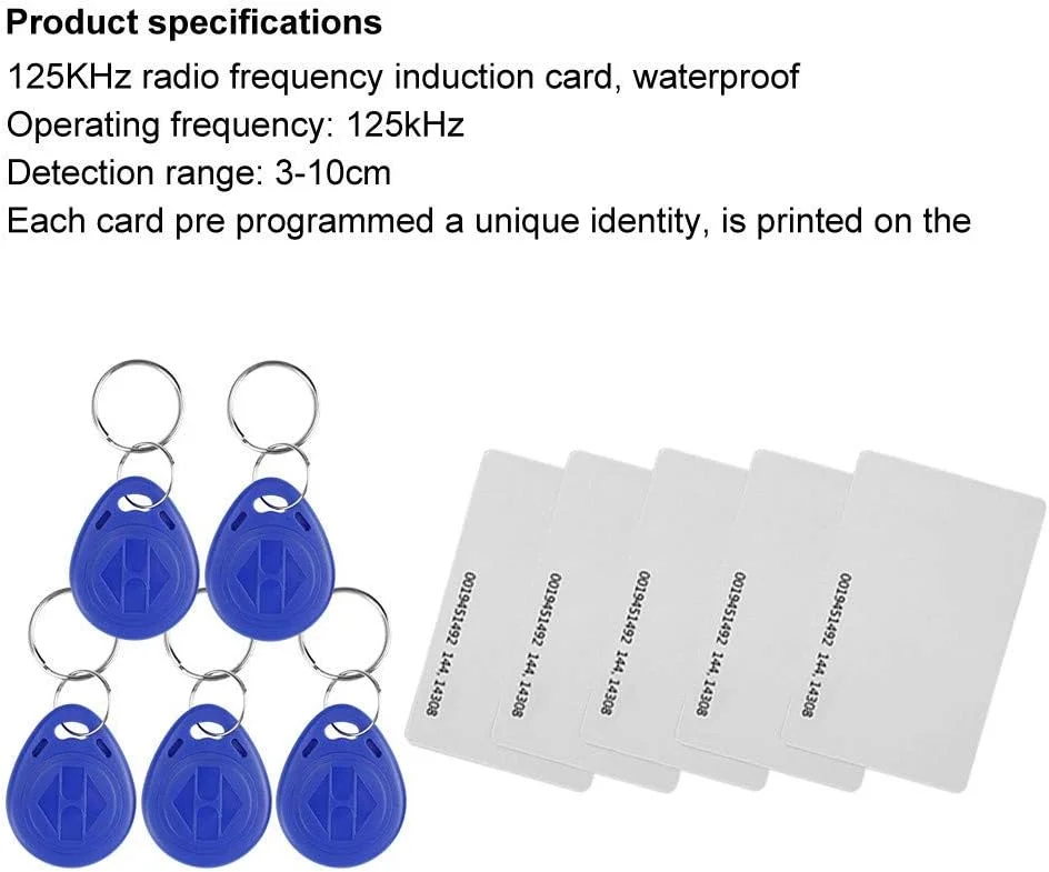 کیت کامل سیستم کنترل دسترسی درب RFID OBO HANDS با قفل مغناطیسی برقی چند منظوره + منبع تغذیه + دکمه خروج + 5 کارت + 5 جاسوئیچی کیت کامل سیستم کنترل دسترسی درب RFID OBO HANDS با قفل مغناطیسی برقی چند منظوره + منبع تغذیه + دکمه خروج + 5 کارت + 5 جاسوئیچی