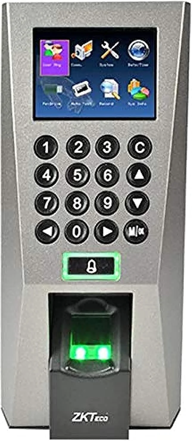 دستگاه کنترل تردد اثر انگشتی بیومتریک ZKTeco - F18