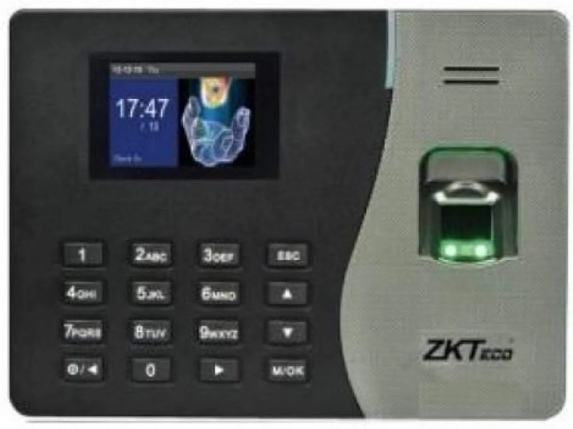 دستگاه حضور و غیاب اثر انگشتی ZKTeco ZK U350 – ساعت بیومتریک اداری دستگاه ZKTeco ZK U350 لتسجیل الحضور والانصراف ببصمة الإصبع – جهاز بصمة للمکاتب
