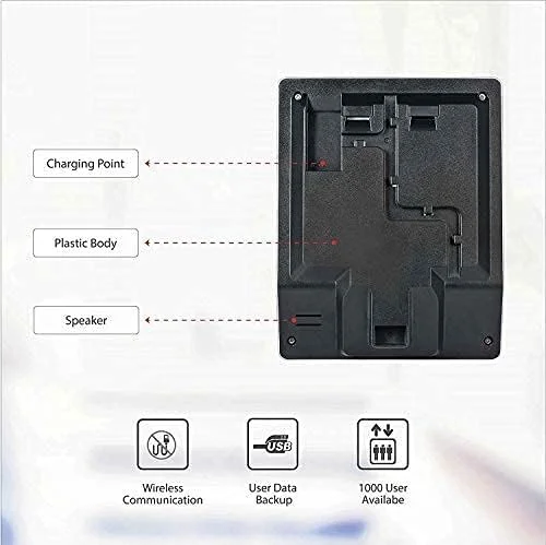 دستگاه حضور و غیاب اثر انگشتی ZKTeco WL20 | ترمینال بیومتریک حضور و غیاب با اتصال Wi-Fi و USB | نرم افزار رایگان مبتنی بر ابر دستگاه حضور و غیاب اثر انگشتی ZKTeco WL20 | ترمینال بیومتریک حضور و غیاب با اتصال Wi-Fi و USB | نرم افزار رایگان مبتنی بر ابر