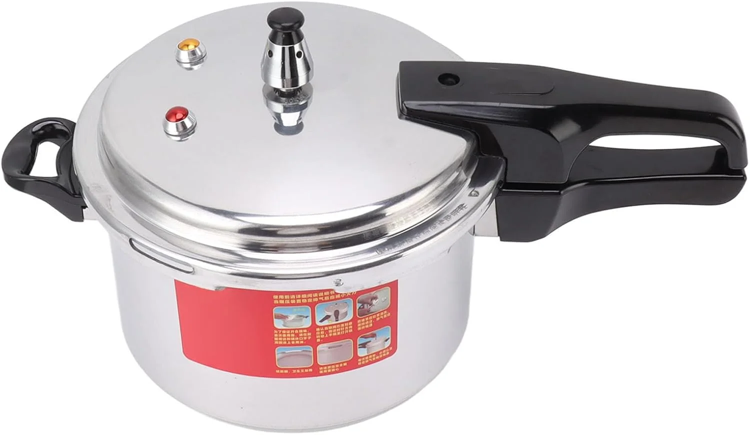 زودپز روگازی فانی، زودپز روگازی آلیاژ آلومینیوم، نصب آسان، کیفیت ساخت عالی برای پخت حبوبات (28 سانتی متر)