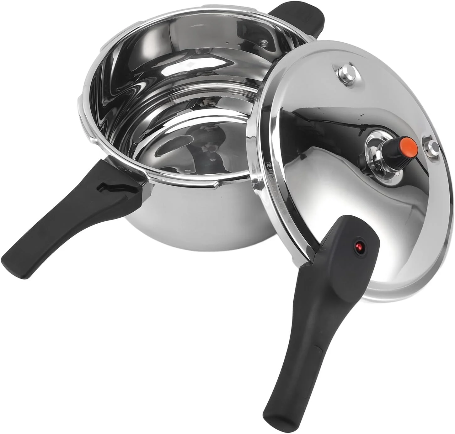 زودپز استیل Luocute، قابلمه و تابه های 7 و 9 لیتری مناسب اجاق گازهای القایی، زودپز بخار 80KPA مناسب اجاق گاز، شیر محدود کننده فشار برای پخت سریع خانگی زودپز استیل Luocute، قابلمه و تابه های 7 و 9 لیتری مناسب اجاق گازهای القایی، زودپز بخار 80KPA مناسب اجاق گاز، شیر محدود کننده فشار برای پخت سریع خانگی