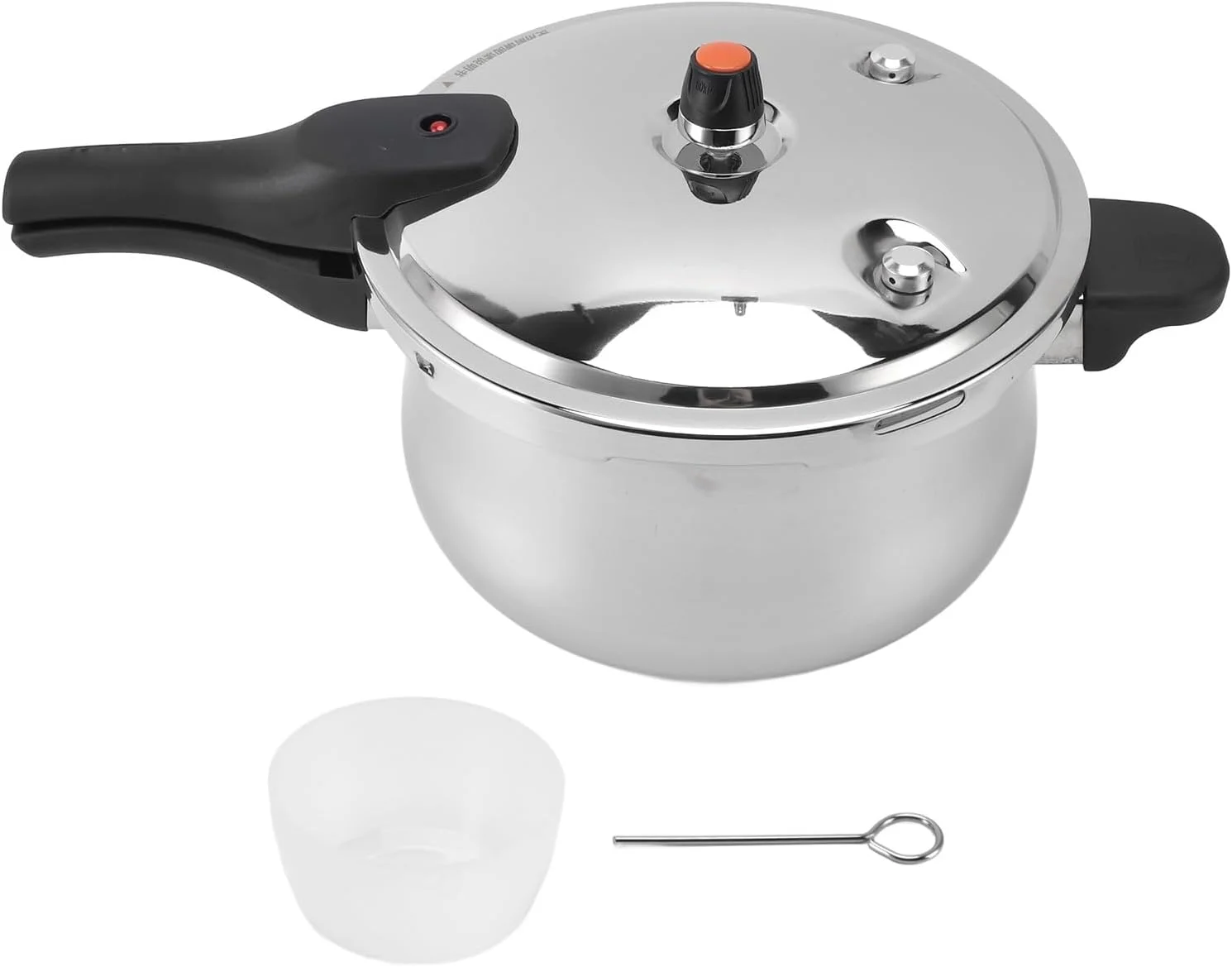 زودپز استیل ضد زنگ Luocute، قابلمه و تابه های 7 و 9 لیتری مناسب اجاق های القایی، زودپز بخار 80KPA برای پخت و پز سریع خانگی زودپز استیل ضد زنگ Luocute، قابلمه و تابه های 7 و 9 لیتری مناسب اجاق های القایی، زودپز بخار 80KPA برای پخت و پز سریع خانگی