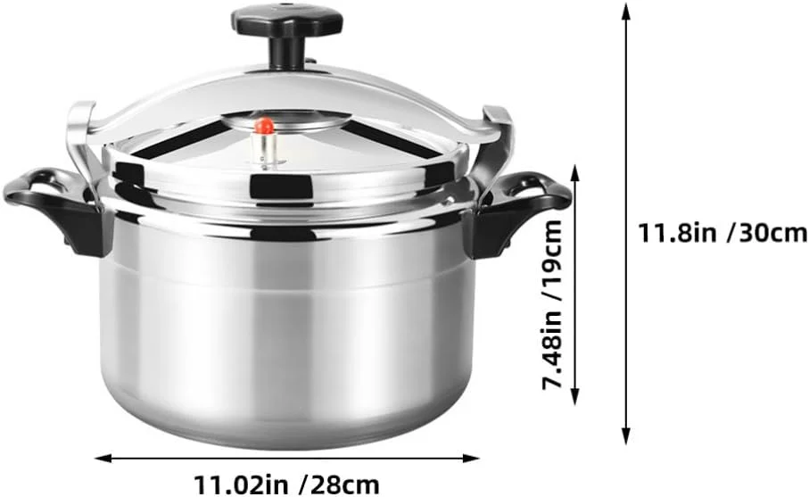 زودپز آلومینیومی توفیقو، زودپز 11 لیتری فشار قوی، قابلمه پخت و پز خانگی ضد انفجار، ظروف پخت و پز تحت فشار برای آشپزخانه زودپز آلومینیومی توفیقو، زودپز 11 لیتری فشار قوی، قابلمه پخت و پز خانگی ضد انفجار، ظروف پخت و پز تحت فشار برای آشپزخانه