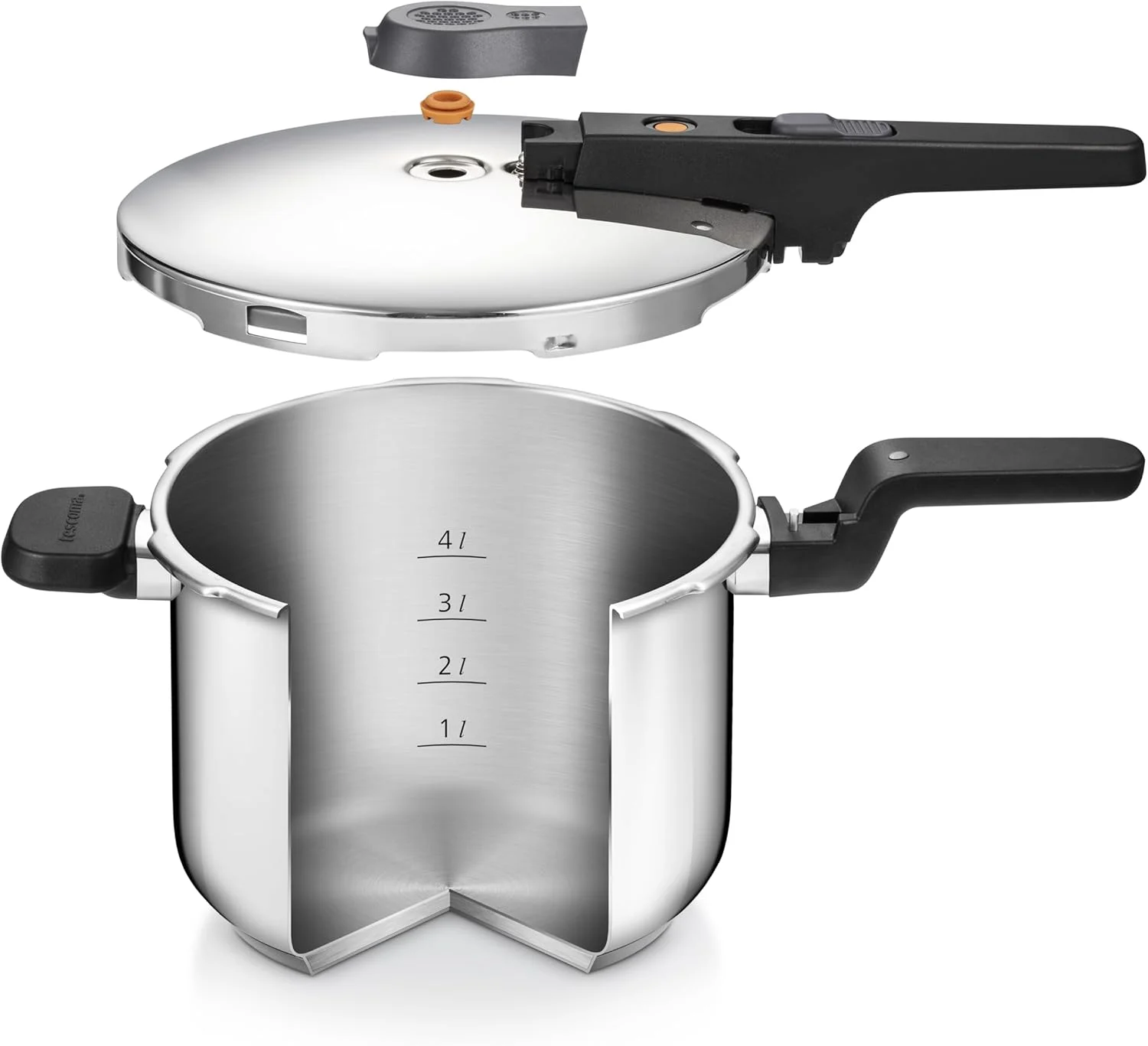 زودپز استیل 6.0 لیتری تسکوما زودپز استیل 6.0 لیتری تسکوما