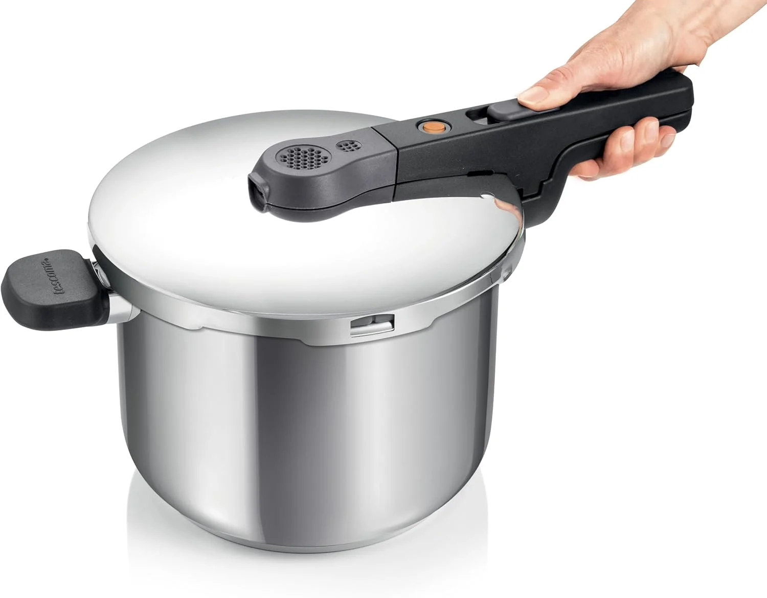 زودپز استیل 6.0 لیتری تسکوما زودپز استیل 6.0 لیتری تسکوما