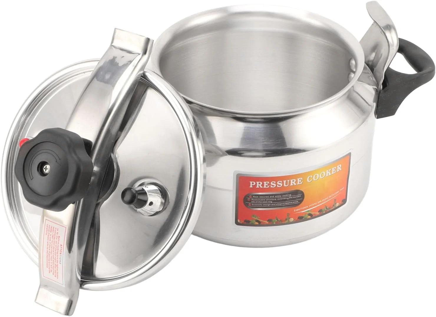 زودپز تریسر، باز و بسته شدن آسان، قابلمه تحت فشار بادوام، ضد انفجار، ایمن و چند منظوره برای خانه (3 لیتر) زودپز تریسر، باز و بسته شدن آسان، قابلمه تحت فشار بادوام، ضد انفجار، ایمن و چند منظوره برای خانه (3 لیتر)