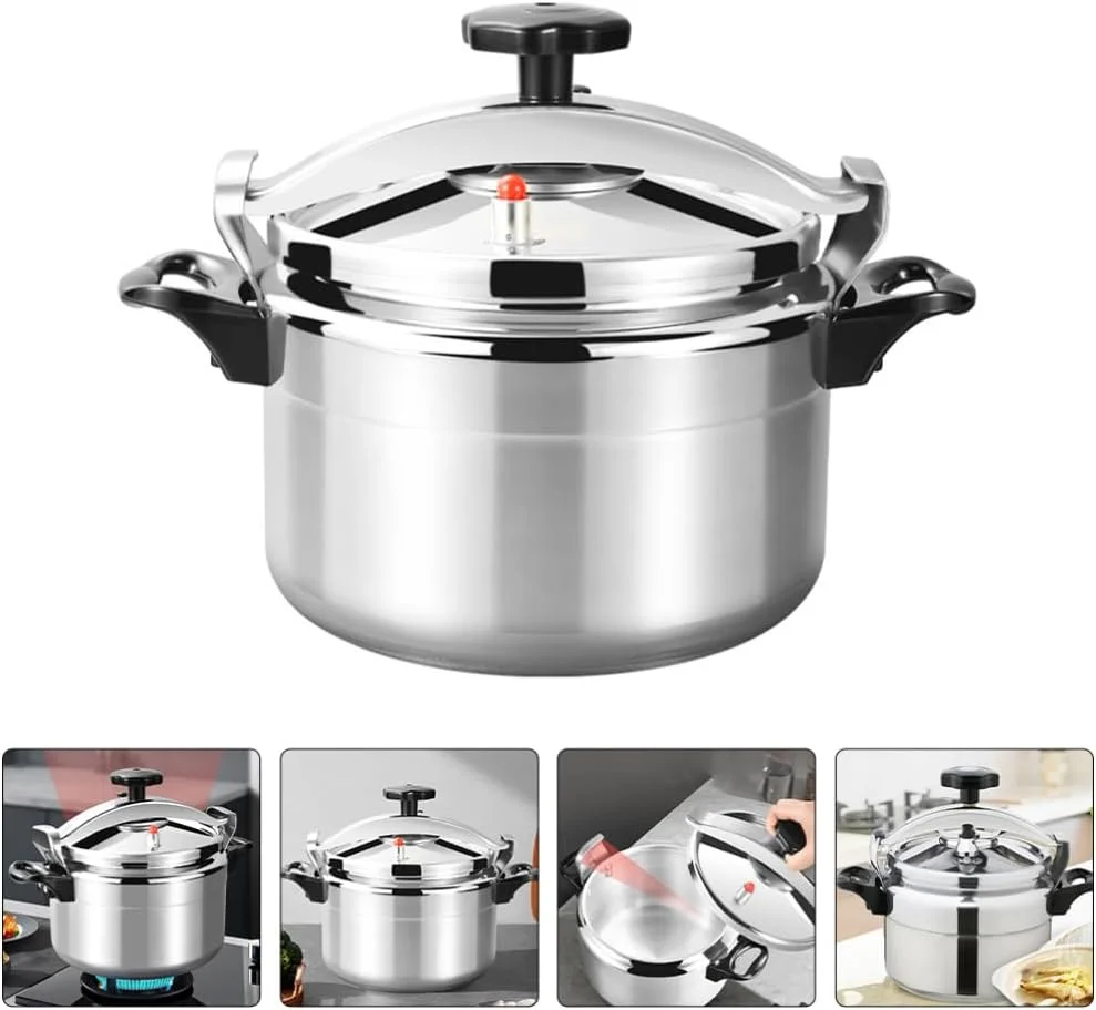 زودپز آلومینیومی توفیقو، زودپز 11 لیتری فشار قوی، قابلمه پخت و پز خانگی ضد انفجار، ظروف پخت و پز تحت فشار برای آشپزخانه زودپز آلومینیومی توفیقو، زودپز 11 لیتری فشار قوی، قابلمه پخت و پز خانگی ضد انفجار، ظروف پخت و پز تحت فشار برای آشپزخانه