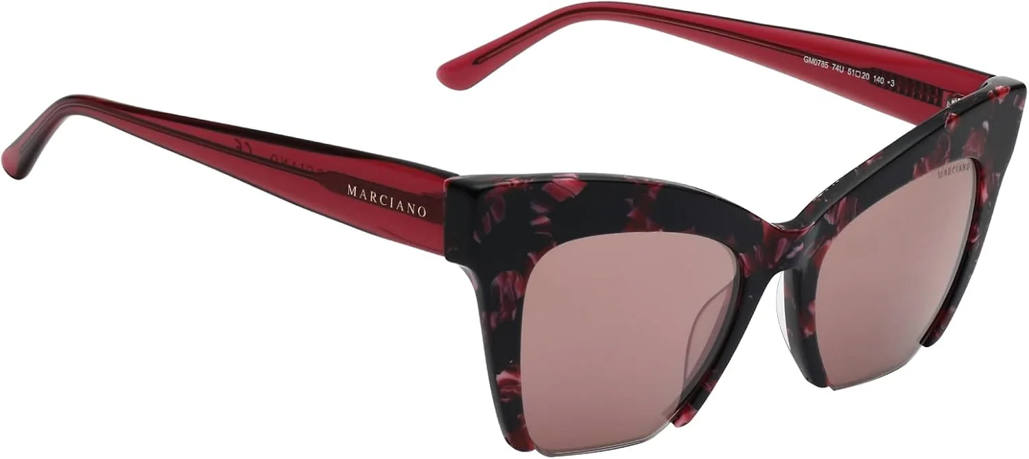 عینک آفتابی گس بای مارسیانو GM 0785 74U صورتی/متفرقه/آینه ای بورگوندی