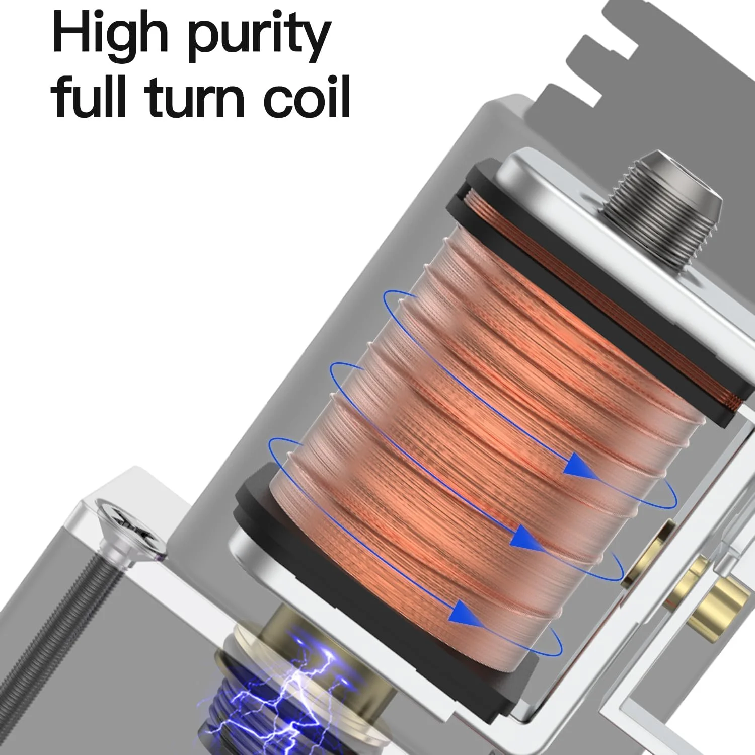 شیر برقی پنوماتیک HNJPC مدل 4V210-08، 2 موقعیت 5 راهه 12V/24V/110V/220V، شیر معکوس کننده سیلندر، شیر برقی تک بوبین، شیر الکتریکی پایلوت دار 220V، شیر کنترل الکترومغناطیسی (-DC24V)