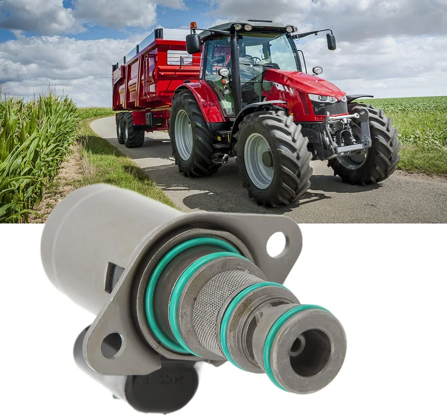 شیر برقی هیدرولیک پمپ هیدرولیک مدل SV98 T39، شیر مغناطیسی الکترومغناطیسی جایگزین برای تراکتور هیدرافورس (24 ولت) شیر برقی هیدرولیک پمپ هیدرولیک مدل SV98 T39، شیر مغناطیسی الکترومغناطیسی جایگزین برای تراکتور هیدرافورس (24 ولت)