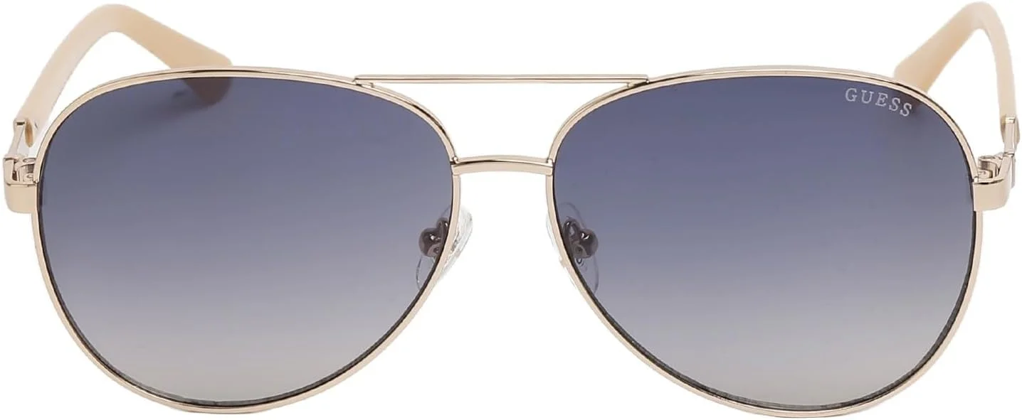 عینک آفتابی خلبانی زنانه گس مدل GU00173، طلایی رز براق، 60 میلی متر، طلایی رز براق، 60 میلی متر